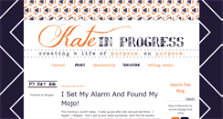 Desktop Screenshot of kate-in-progress.blogspot.com