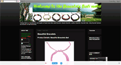 Desktop Screenshot of gelang-bali.blogspot.com