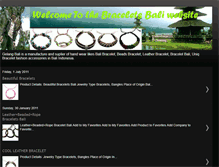 Tablet Screenshot of gelang-bali.blogspot.com