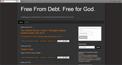 Desktop Screenshot of frugalsinglecatholic.blogspot.com
