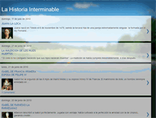 Tablet Screenshot of historiainterminable-ana.blogspot.com