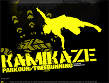 Tablet Screenshot of kamikazeparkour.blogspot.com