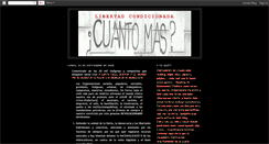 Desktop Screenshot of libertad-condicionada.blogspot.com