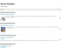 Tablet Screenshot of home-builders-home.blogspot.com