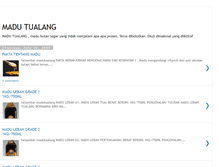 Tablet Screenshot of faizambar-madutualang.blogspot.com