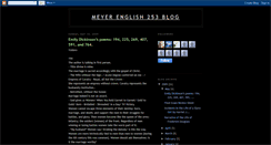 Desktop Screenshot of meyer253.blogspot.com