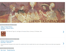 Tablet Screenshot of ludustriumphorum.blogspot.com