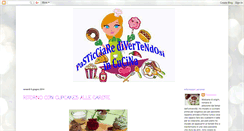 Desktop Screenshot of pasticciaredivertendosiincucina.blogspot.com