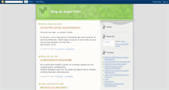 Desktop Screenshot of angiepinto.blogspot.com