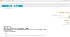 Desktop Screenshot of mobiledavao.blogspot.com