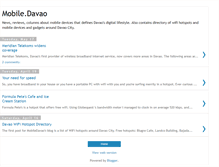 Tablet Screenshot of mobiledavao.blogspot.com