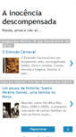 Mobile Screenshot of ainocenciadescompensada.blogspot.com