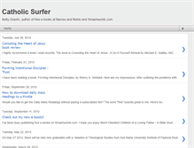 Tablet Screenshot of catholicsurfer.blogspot.com
