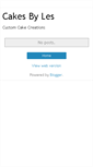 Mobile Screenshot of cakesbyles.blogspot.com
