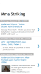 Mobile Screenshot of mmastriking.blogspot.com