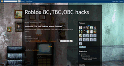 Desktop Screenshot of apexroblox.blogspot.com