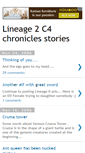Mobile Screenshot of lineage-chronicles.blogspot.com
