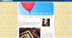 Desktop Screenshot of littlebirdcrafts.blogspot.com
