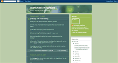 Desktop Screenshot of charismatic-megafauna.blogspot.com
