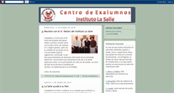 Desktop Screenshot of exalumnoslasalle.blogspot.com