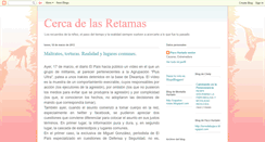 Desktop Screenshot of cercadelasretamas.blogspot.com