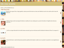 Tablet Screenshot of elscincsentits5.blogspot.com
