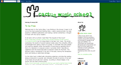 Desktop Screenshot of cactusmusicschool.blogspot.com