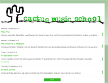 Tablet Screenshot of cactusmusicschool.blogspot.com