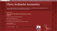 Desktop Screenshot of larry-chevyavalancheaccessories.blogspot.com
