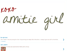 Tablet Screenshot of amitiegirl.blogspot.com