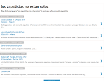 Tablet Screenshot of loszapatistasnoestansolos.blogspot.com