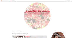 Desktop Screenshot of janellehaskin.blogspot.com