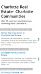 Mobile Screenshot of charlotterealestateandcommunities.blogspot.com