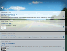 Tablet Screenshot of blogsandallthat.blogspot.com
