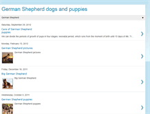 Tablet Screenshot of german-shepherd-dog-puppies.blogspot.com