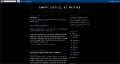 Desktop Screenshot of bejustice.blogspot.com