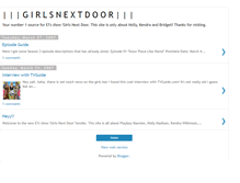 Tablet Screenshot of next-door-girls.blogspot.com