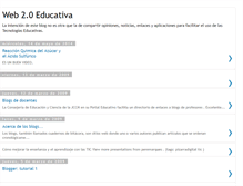 Tablet Screenshot of blog-web20educativa.blogspot.com