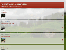 Tablet Screenshot of kennel-faks.blogspot.com