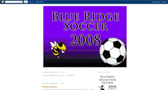 Desktop Screenshot of blueridgesoccer.blogspot.com