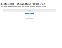 Tablet Screenshot of michaelhickenbottom.blogspot.com