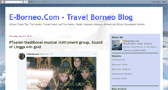 Desktop Screenshot of e-borneo.blogspot.com