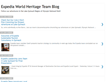 Tablet Screenshot of expediaworldheritage.blogspot.com