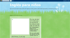 Desktop Screenshot of inglesparapequenios.blogspot.com