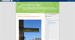 Desktop Screenshot of 1001dinners.blogspot.com