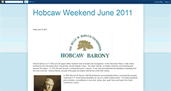 Desktop Screenshot of hobcawweekend.blogspot.com