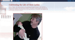 Desktop Screenshot of chris-larkin.blogspot.com