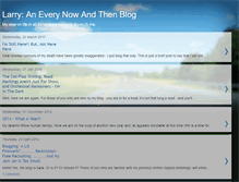 Tablet Screenshot of larryaneverydayblog.blogspot.com