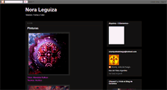 Desktop Screenshot of noraleguiza.blogspot.com