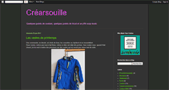 Desktop Screenshot of crearsouille.blogspot.com